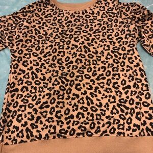Leopard long sleeve top from a boutique
